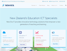 Tablet Screenshot of newerait.co.nz